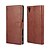 cheap Phone Cases &amp; Covers-Case For Sony Xperia Z5 / Sony Xperia Z3 Compact / Sony Xperia M2 Sony Xperia Z3 Compact / Sony Xperia Z5 / Sony Xperia Z5 Compact Wallet / Card Holder / with Stand Full Body Cases Solid Colored Hard