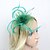 cheap Fascinators-Feather / Net Fascinators / Headwear with Floral 1PC Wedding / Special Occasion / Ladies Day Headpiece