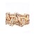 cheap Rings-Ring Women&#039;s Cubic Zirconia Alloy Alloy 7 Gold Classical Feminine Style