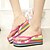 cheap Women&#039;s Slippers &amp; Flip-Flops-Women&#039;s Shoes PVC Flat Heel Flip Flops Slippers Outdoor Blue / Purple / Red