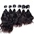 abordables Extensions cheveux colorés naturels-Lot de 6 Tissage de cheveux Cheveux Brésiliens Ondulation Naturelle Extensions de cheveux Naturel humains Cheveux Vierges Naturel Tissages de cheveux humains 2*10 2*12 2*14 pouce Nature Noir / 10A