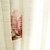 billige Gardiner/draperinger-Stanglomme Propp Topp Dobbelt Plissert To paneler Window Treatment Land Moderne Middelhavet , Mønstret Stribe Soverom Lin/Bomull Blanding