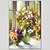 cheap Still Life Paintings-Oil Painting Hand Painted - Still Life Modern European Style Stretched Canvas