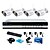 cheap NVR Kits-Szsinocam® 4CH Wifi H.264 NVR Kit(4pcs Wireless 1.0MP 3.6mm Day Night Vision Weatherproof IP Camera),P2P