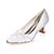 cheap Wedding Shoes-Women&#039;s Chunky Heel Satin Spring / Summer Pink / Champagne / Ivory / Wedding / Party &amp; Evening