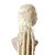 tanie Peruki kostiumowe-Peruki syntetyczne Luźne fale Luźne fale Peruka Blond Długość średnia Blond Włosie synetyczne Damskie Blond