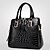 cheap Handbag &amp; Totes-Women&#039;s Bags Patent Leather Top Handle Bag Solid Colored Crocodile Handbags Shopping Casual Formal White Black Fuchsia Blue