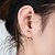 olcso Divat fülbevalók-Női Beszúrós fülbevalók - Leaf Shape minimalista stílusú Arany / Ezüst Kompatibilitás