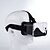 baratos Óculos de Realidade Virtual-Óculos 3D Plástico Transparente VR Virtual Reality Glasses Redonda
