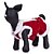 Χαμηλού Κόστους Ρούχα για σκύλους-Γάτα Σκύλος Φορέματα Στολές Ηρώων Γάμος Χειμώνας Ρούχα για σκύλους Κόκκινο Στολές Πολική Προβιά XS Τ M L