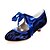 abordables Chaussures de mariée-Homme-Mariage / Soirée &amp; Evénement-Noir / Bleu / Rose / Ivoire / Blanc-Talon Bas-Bout ArrondiDentelle