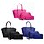 cheap Bag Sets-Women&#039;s Bags PU(Polyurethane) Tote / Bag Set Solid Colored Purple / Fuchsia / Blue