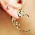 cheap Earrings-Women&#039;s Stud Earrings - Gold Black Silver Leopard Animal Earrings For