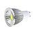 رخيصةأون مصابيح كهربائية-1PC 3 W LED ضوء سبوت 250-300 lm GU10 1 الخرز LED COB ديكور أبيض دافئ أبيض كول 85-265 V / قطعة / بنفايات