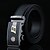 cheap Women&#039;s Belt-Men&#039;s Casual Alloy Waist Belt - Solid Colored / Black / All Seasons