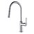 cheap Kitchen Faucets-Kitchen faucet - One Hole Chrome Pull-out / ­Pull-down / Tall / ­High Arc Deck Mounted Contemporary Kitchen Taps / Brass / Single Handle One Hole