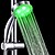 olcso LED-es zuhanyfejek-Kortárs Kézi zuhanyzó Króm Funkció for  LED , Zuhanyfej