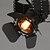 billiga Spotlights-vintage loft spot light industriell hänge ljus svart spotlights klädaffär taklampa