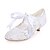 abordables Chaussures de mariée-Femme Chaussures à Talons Maille Talon Bas Confort Mariage Soirée &amp; Evénement Tricot Eté Blanche Noir Rose / EU37