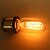 abordables Ampoules incandescentes-t45 220v 40w fil rectiligne terrasse couloir ampoule Edison Edison de personnalité lampe déco rétro art