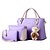 cheap Bag Sets-Women PU Baguette Shoulder Bag / Tote-Multi-color