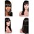 cheap Human Hair Wigs-Human Hair Glueless Full Lace Glueless Lace Front Full Lace Wig Bob style Brazilian Hair Straight Wig 130% 150% Density with Baby Hair Natural Hairline African American Wig 100% Hand Tied Women&#039;s