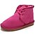 cheap Women&#039;s Boots-Women&#039;s Shoes Suede Flat Heel Snow Boots / Fashion Boots Boots Outdoor / Dress / Casual Brown / Red / Taupe