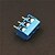 billiga Anslutare och terminaler-3 pin 5.0mm plintar kontakter - blå (10-bit)