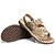 cheap Men&#039;s Sandals-Men&#039;s Shoes Outdoor / Athletic / Casual Leather / Linen Sandals Blue / Beige