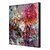 tanie Obrazy olejne-Hang-Malowane obraz olejny Ręcznie malowane - Kwiatowy / Roślinny Nowoczesny Naciągnięte płótka / Rozciągnięte płótno