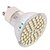 olcso Izzók-5pcs 6 W LED szpotlámpák 600 lm GU10 60 LED gyöngyök SMD 3528 Dekoratív Meleg fehér Hideg fehér 220-240 V / 5 db. / RoHs
