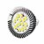 abordables Ampoules électriques-5 pcs mr16 5 w led projecteur 15 smd5630 650 lm blanc chaud blanc froid décoratif dc12v