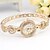 cheap Fashion Watches-Women&#039;s Fashion Watch Quartz Alloy Band Sparkle Bohemian Charm Bangle Rose Gold