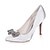 tanie Obuwie ślubne damskie-Women&#039;s Satin Spring / Summer Stiletto Heel Pink / Champagne / Ivory / Wedding / Party &amp; Evening