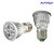 olcso Izzók-YouOKLight LED szpotlámpák 450 lm E26 / E27 A50 5 LED gyöngyök Nagyteljesítményű LED Dekoratív Meleg fehér 220-240 V 110-130 V / 4 db. / RoHs / CE