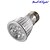 billige Elpærer-4stk LED-spotlys 450-550 lm E26 / E27 R63 5 LED Perler Højeffekts-LED Dæmpbar Dekorativ Varm hvid Kold hvid 220-240 V 110-130 V 85-265 V / 4 stk.