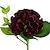 halpa Tekokukat-Polyesteri Hortensiat Keinotekoinen Flowers