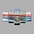 levne Olejové malby umělců-Ručně malované Abstraktní / Krajina / Abstraktní krajinkaModerní Pět panelů Plátno Hang-malované olejomalba For Home dekorace