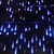 cheap LED String Lights-Falling Rain Lights Meteor Shower Lights Christmas Lights 30cm 8 Tube 144 LEDs Falling Rain Drop Icicle String Lights for Christmas Trees Halloween Decoration Holiday Wedding