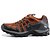 abordables Chaussures de Course Homme-Homme Confort Tulle Cuir Printemps Eté Automne Randonnée Confort Gris Orange