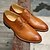 baratos Sapatos Oxford para Homem-Masculino sapatos Couro Primavera Verão Outono Inverno Conforto Inovador Oxfords Cadarço Para Casual Festas &amp; Noite Preto Marron