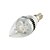 economico Lampadine-E14 Luci LED a candela C35 3 leds LED ad alta intesità Decorativo Bianco caldo Luce fredda 260lm 3000/6000K AC 220-240 AC 110-130V
