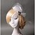 cheap Headpieces-Tulle Feather Fascinators Headpiece Classical Feminine Style