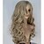 cheap Synthetic Lace Wigs-Synthetic Wig Snow White Cinderella Body Wave Wavy Monofilament L Part Wig Blonde Long Blonde Synthetic Hair 20 inch Women&#039;s Middle Part Blonde