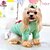 cheap Dog Clothes-Cat Dog Sweatshirt Green Blue Pink Dog Clothes Winter Spring/Fall Polka Dots Casual/Daily