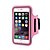 abordables Coques iPhone-Coque Pour iPhone 6s Plus / iPhone 6 Plus / iPhone 6s Avec Ouverture / Brassard Brassard Couleur Pleine Flexible Textile