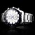 voordelige Klassieke Horloge-Heren Polshorloge Kwarts Zilver Hot Sale Analoog Amulet - Zwart Wit