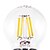 cheap Light Bulbs-E26/E27 LED Globe Bulbs G60 4 COB 300-350 lm Warm White 3000 K AC 220-240 V