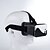 baratos Óculos de Realidade Virtual-Óculos 3D Plástico Transparente VR Virtual Reality Glasses Redonda