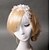 preiswerte Hochzeit Kopfschmuck-tüll nachahmung perle spitze stoff stirnbänder kopfschmuck eleganten stil